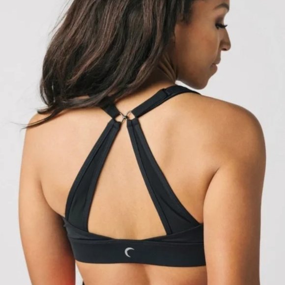 ZYIA Active Black Adjustable Mesh Sports Bra M - Picture 2 of 9